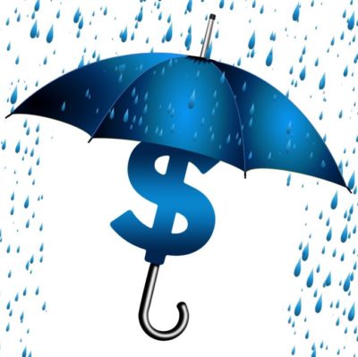 A picture of an umbrella representing insurance costs when considering frinding a new doctor.