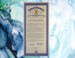 Governor Gretchen Whitmer of Michigan Special Tribute to Samuel Verniero, Jr.