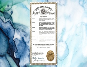 Lt. Governor Nungesser of Louisiana Resolution for Samuel Verniero, Jr.